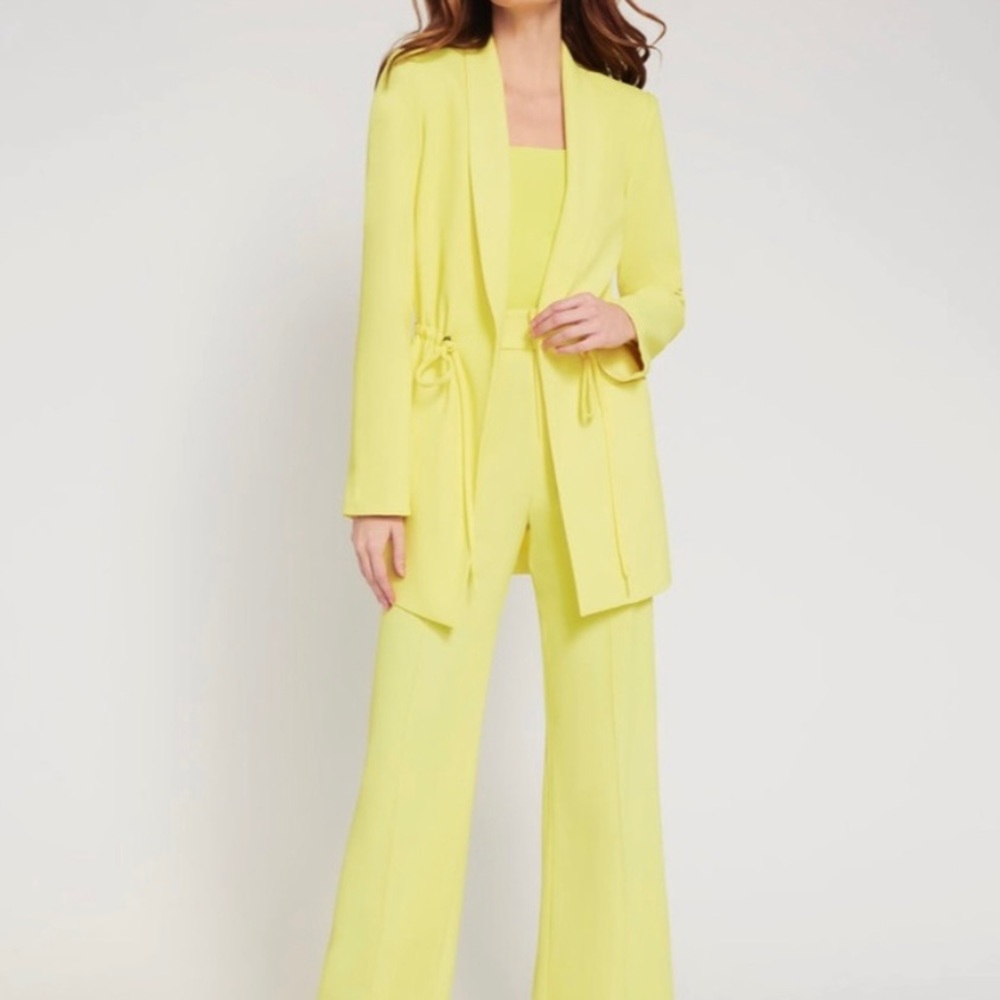 Alice + Olivia Drawstring Blazer